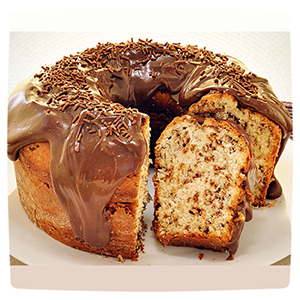 Bolo Formigueiro<br/>com Brigadeiro